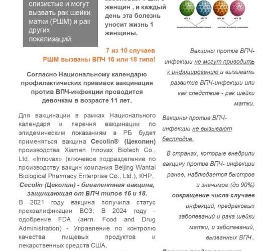 ВПЧ. ВАКЦИНАЦИЯ